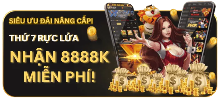 Màn hình trò chơi Nổ hũ với biểu tượng tiền vàng của 8ki hiện đang mở